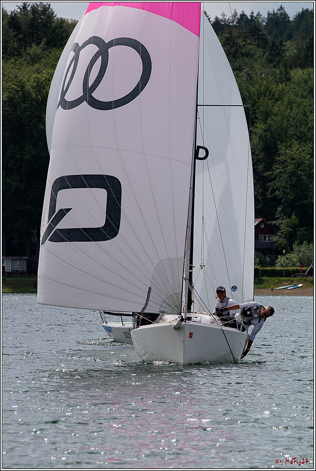 J70 - WOODLAND, 12.06.2021 Segelboot; Segeln; Woodland; Spinnaker; J70; Sorpesee; Sauerland